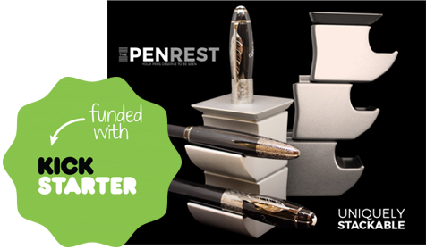 The Pen Rest Successfully funded on Kickstarter